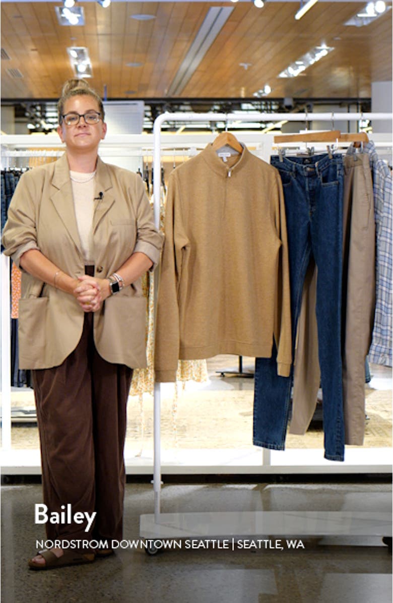 Comfort Interlock Quarter Zip Pullover, sales video thumbnail