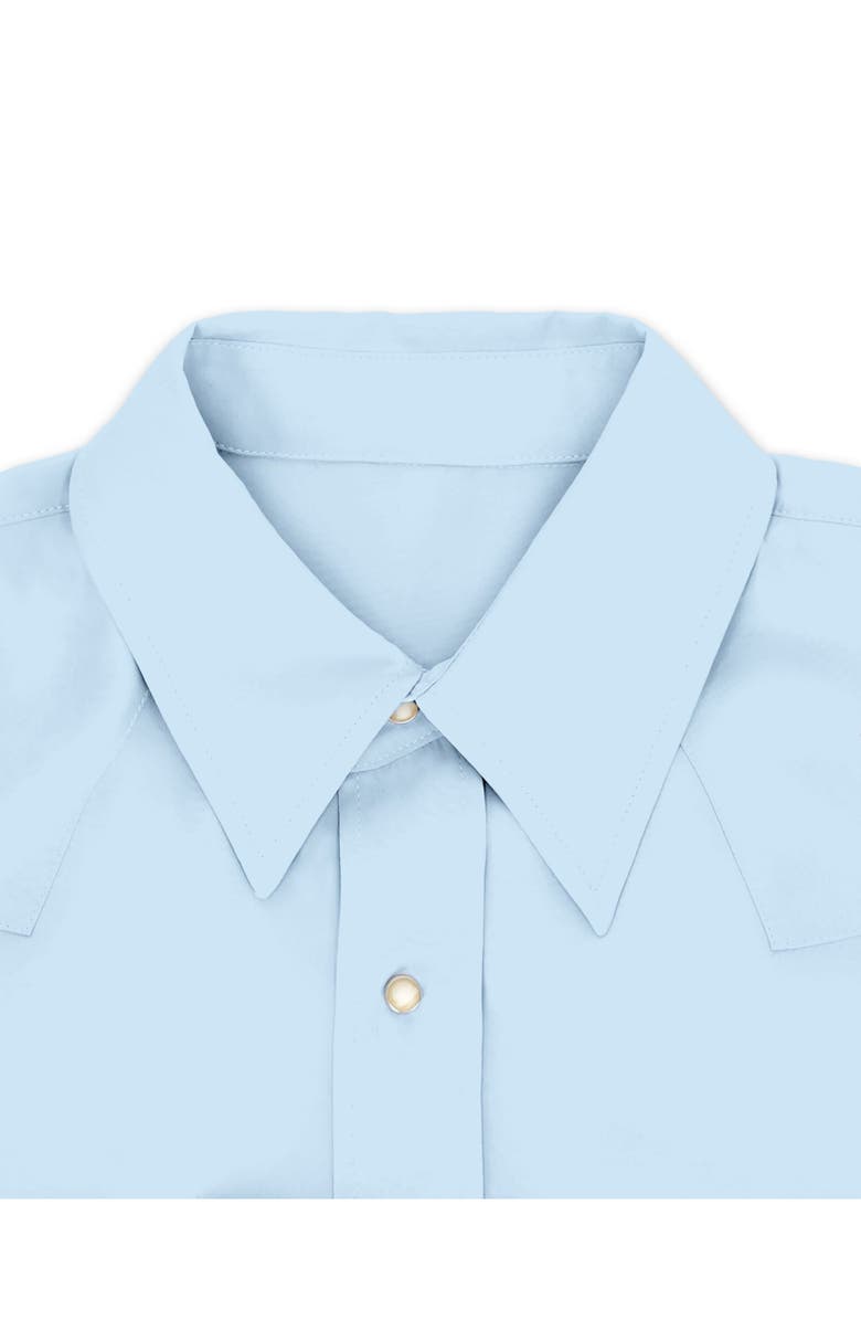 Fortela Toledo Silk Texan Shirt, Alternate, color, Light Blue