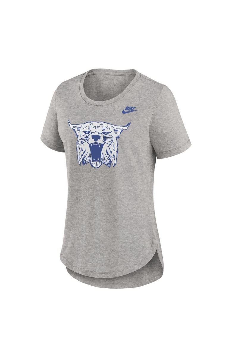 Nike Women's Nike Heather Gray Kentucky Wildcats Legacy Tri-Blend T-Shirt, Alternate, color, 