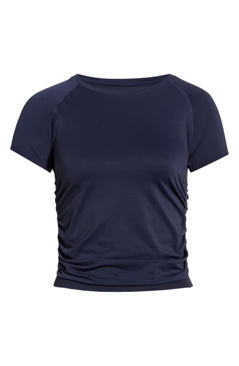 Athlete Side Ruched Top