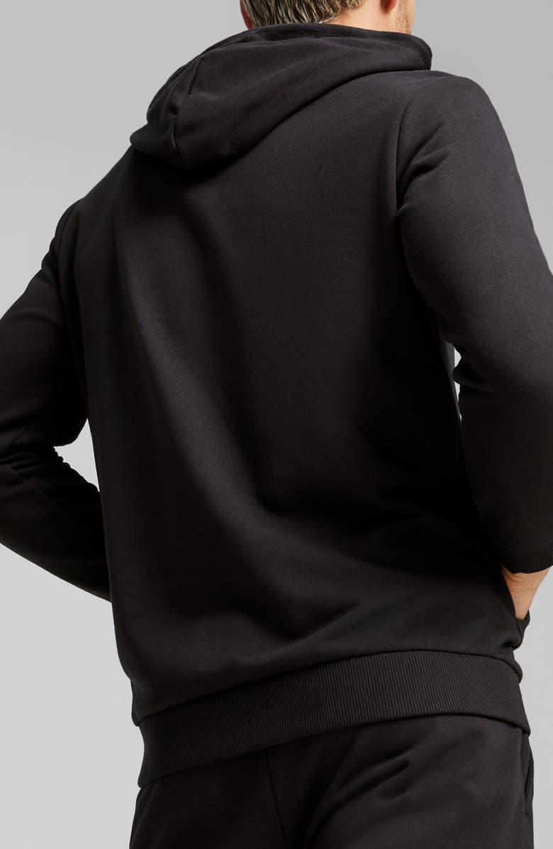 PUMA Formula 1<sup>®</sup> Essentials Logo Hoodie, Alternate, color, Puma Black