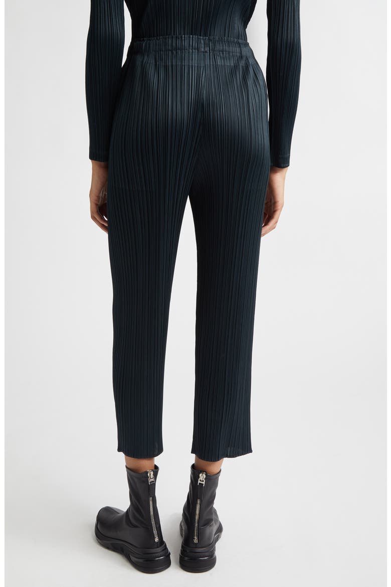 PLEATS PLEASE ISSEY MIYAKE ブラックパンツ Pleats Please Issey Miyake Monthly Colors November Pleated Pants