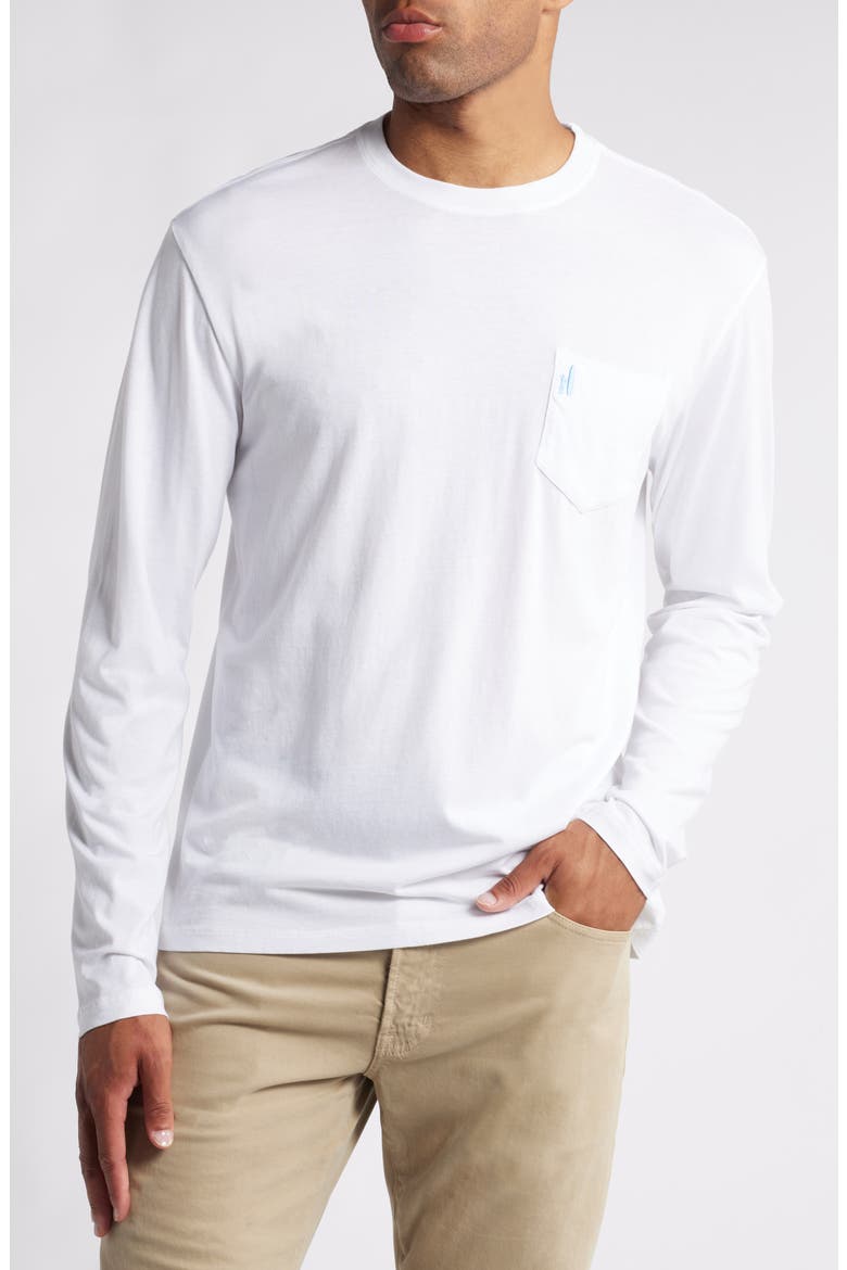Brennan 2.0 Long Sleeve Pocket T-Shirt, Main, color, WHITE