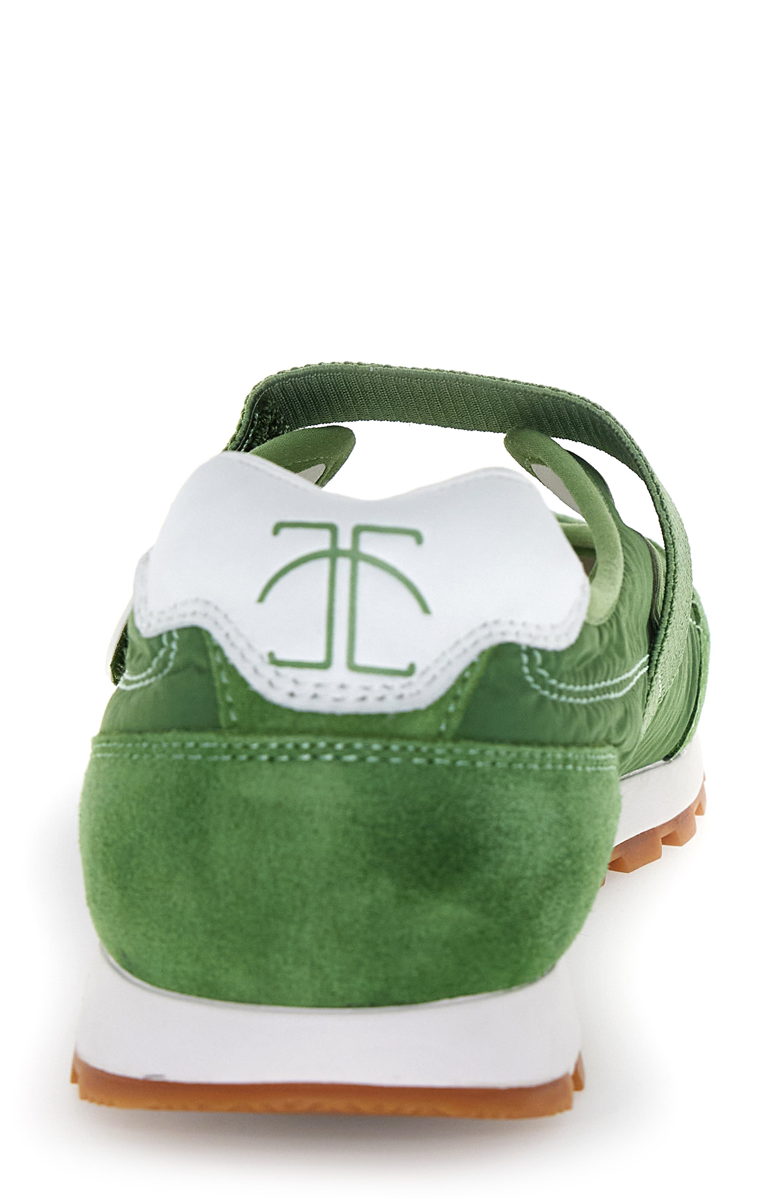 Candice Cooper Plume Mary Jane Sneaker, Alternate, color, Basil