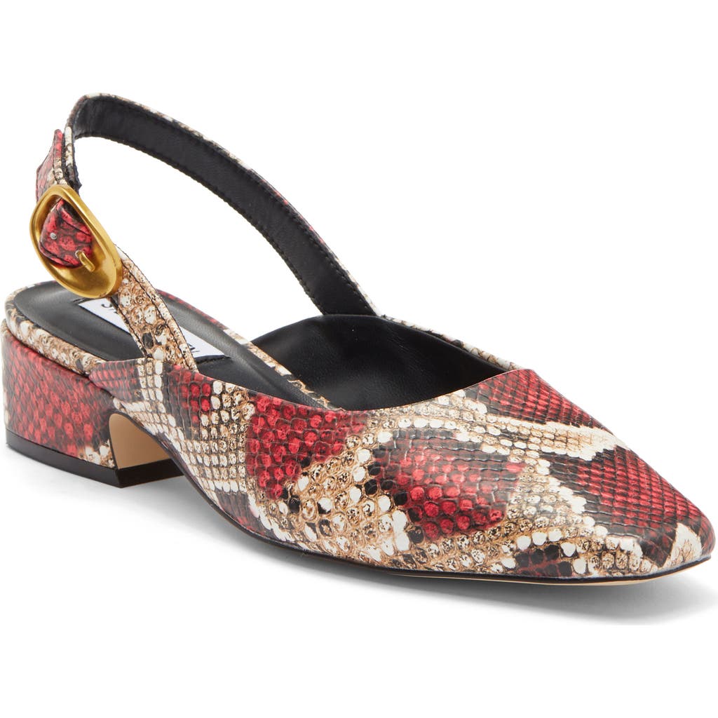 Steve Madden Diona Slingback Pump In Multi