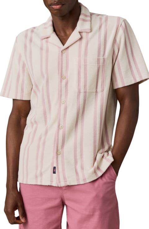 Cabana Terry Cloth Camp Shirt