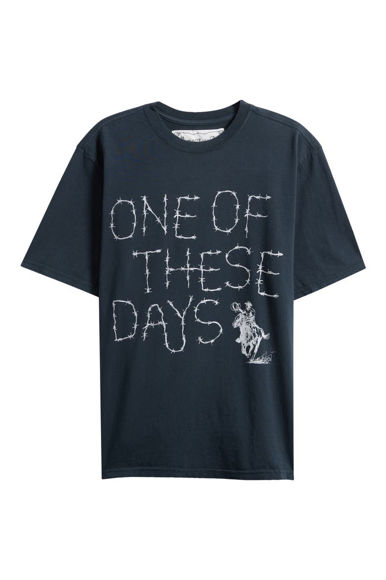 Barbed Graphic T-Shirt, Alternate, color, HARD WASHED BLACK