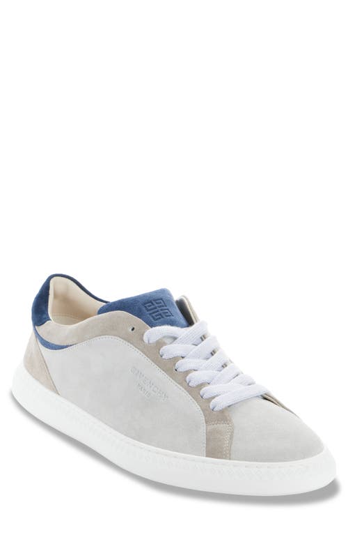 Shop Givenchy G Set Low Top Sneaker In Grey/blue