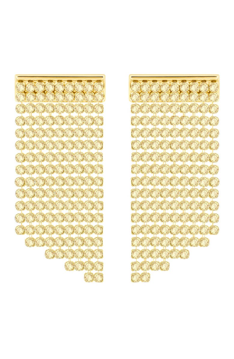 Swarovski Crystal Mesh Drop Earrings, Main, color, 