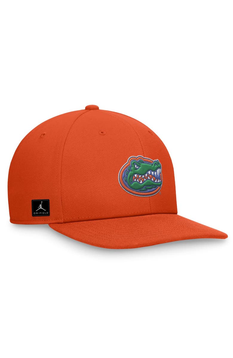 Jordan Brand Men's Jordan Brand Orange Florida Gators On-Field Pro Bill Snapback Hat, Alternate, color, Orange