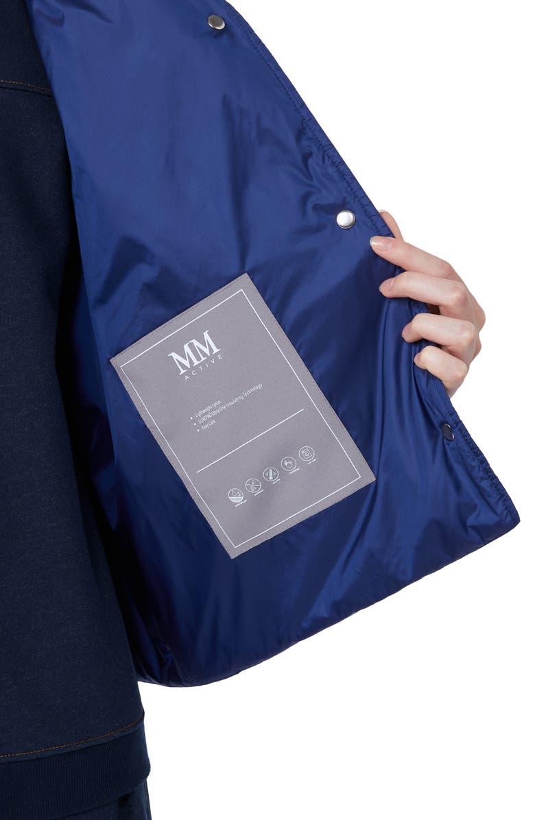 MM by Max Mara Fronda Crop Jacket, Alternate, color, China Blue