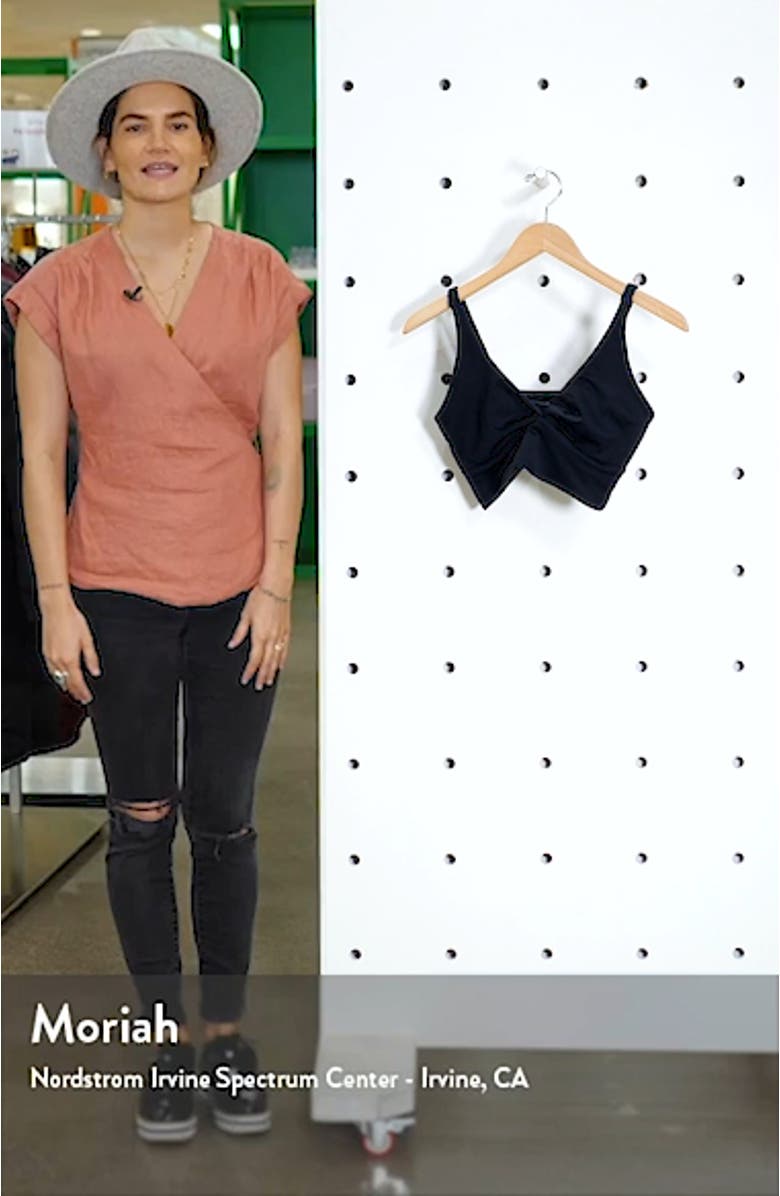 Twist Around Renew Sports Bra, sales video thumbnail