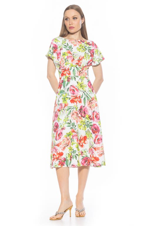 ALEXIA ADMOR ALEXIA ADMOR LOTTIE DOLMAN SLEEVE DRESS