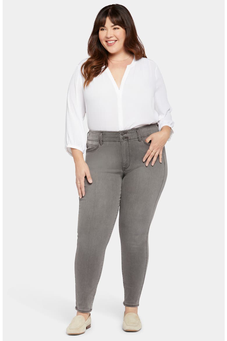 Ami Hollywood High Waist Skinny Jeans, Alternate, color, SMOKEY MOUNTAIN