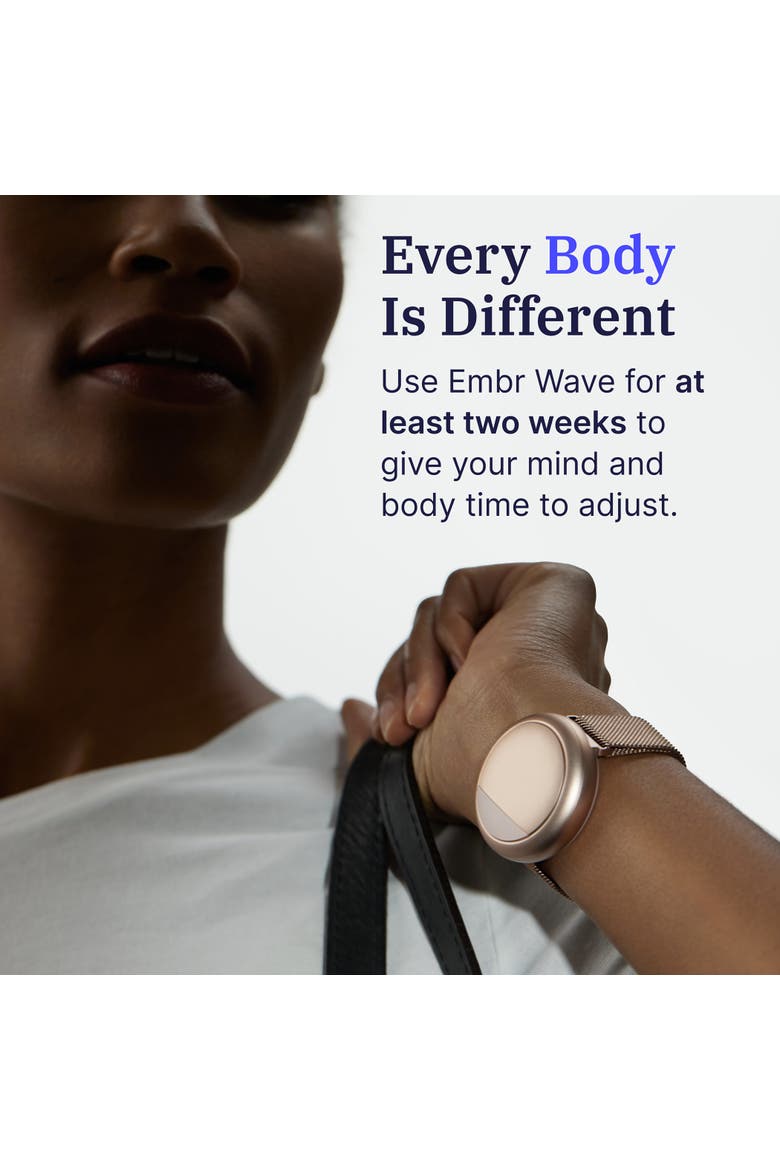 Embr Wave Smart Cooling & Warming Wristband, Alternate, color, Rose Gold