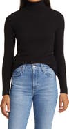 Faherty Legend Rib Turtleneck Top