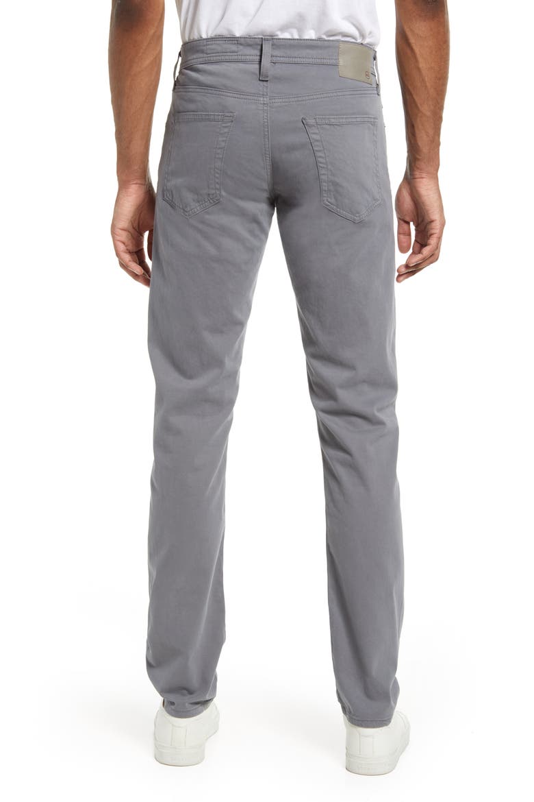 Tellis Slim Fit Sateen Pants (Nordstrom Exclusive), Alternate, color, AUTUMN FOG