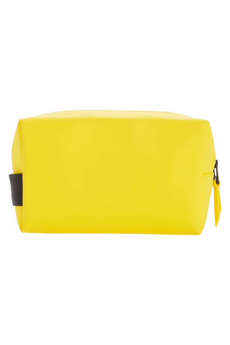 Small Waterproof Wash Bag, Alternate, color, YELLOW