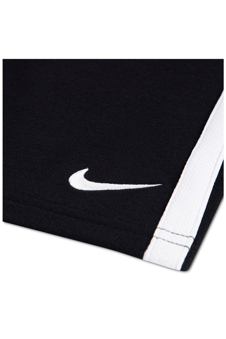 Kids' Knit Athletic Shorts, Alternate, color, BLACK