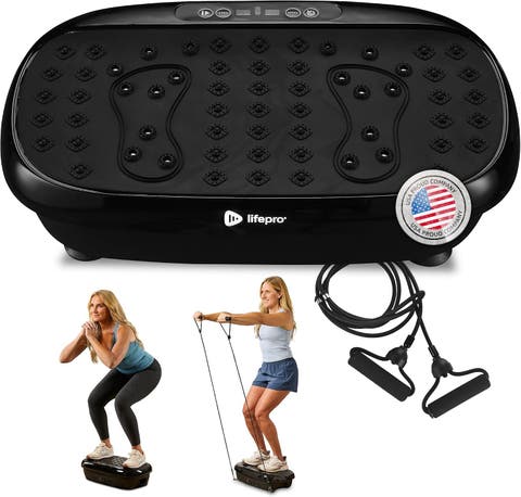HexaPlate Lite Vibration Plate Exercise Machine Full Body Recovery and Muscle Toning