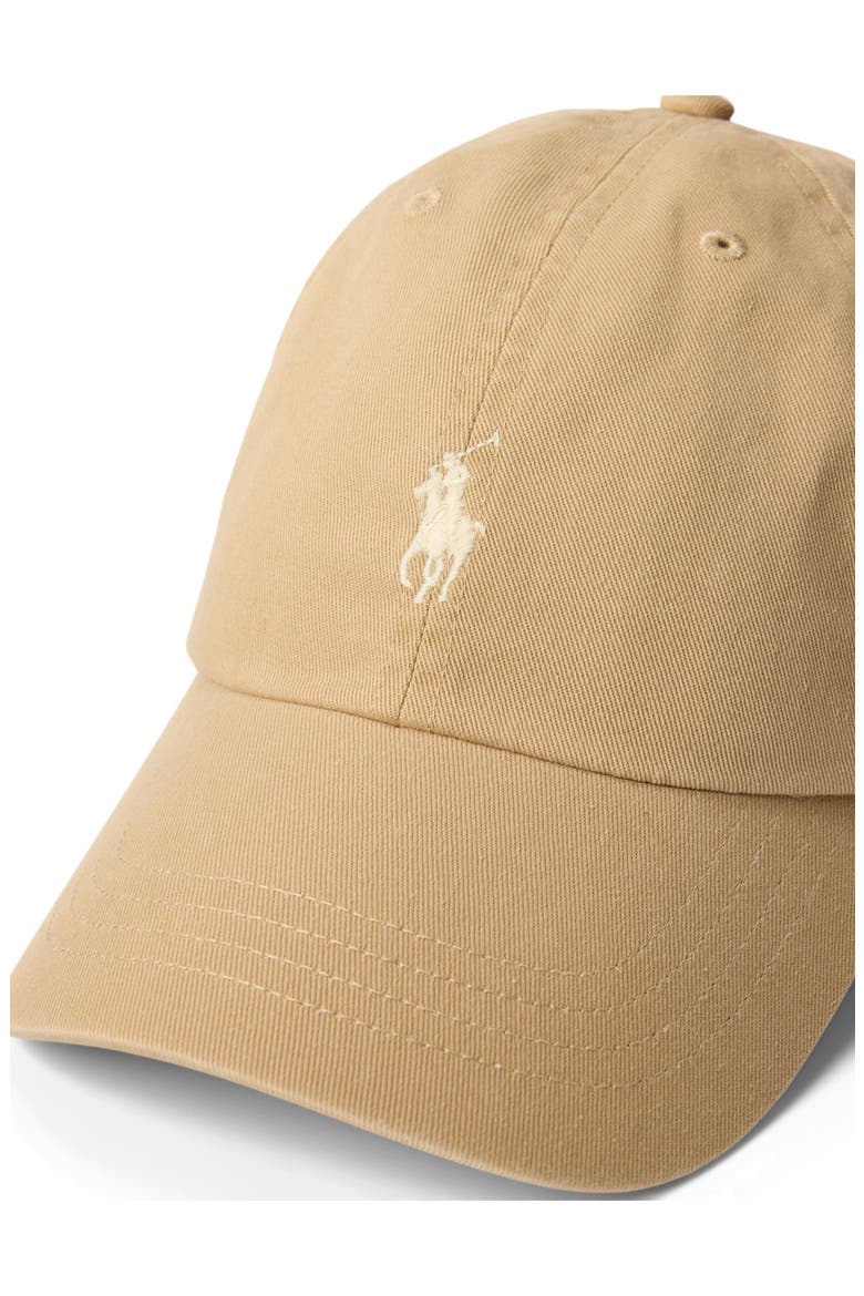 The Iconic Cotton Chino Adjustable Ball Cap, Alternate, color, CAMEL