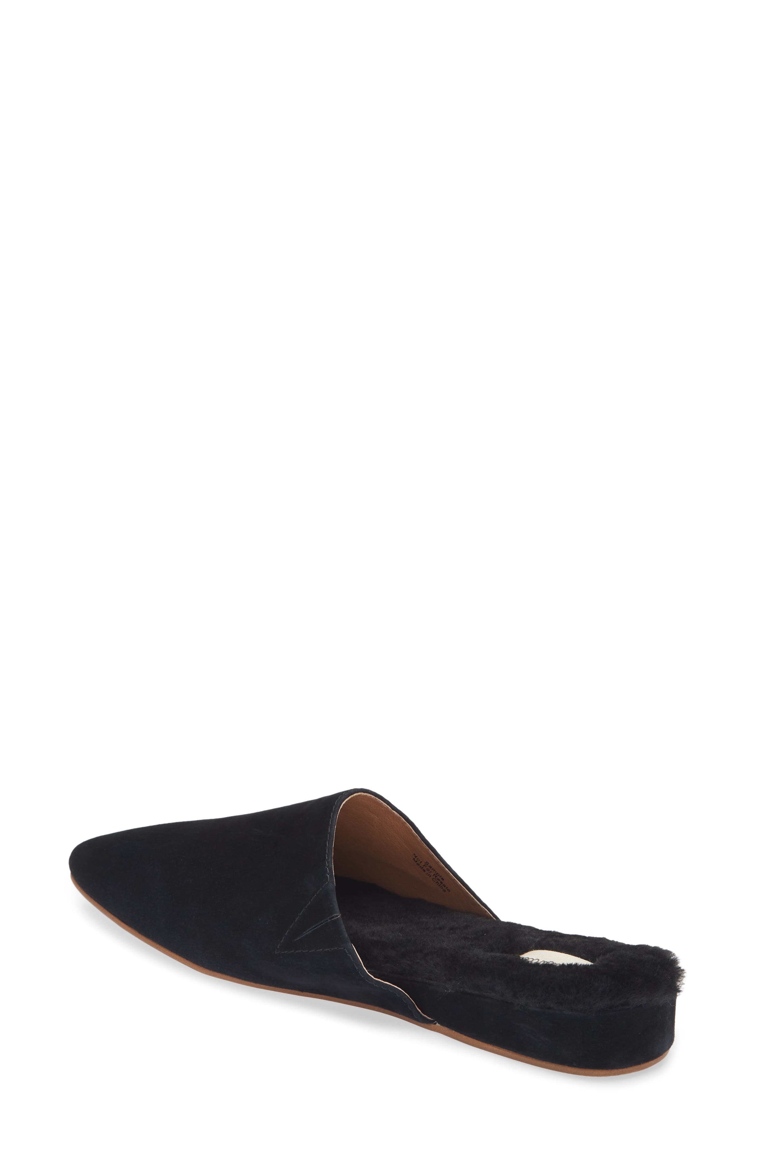 Madewell The Kasey Genuine Shearling Mule, Alternate, color, 