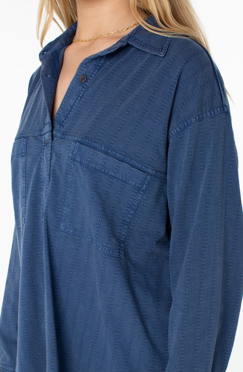 Roxy Sandpiper Cotton Button-Up Shirt, Alternate, color, 