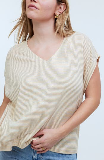 Relaxed V-Neck T-Shirt