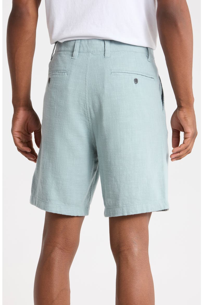Johnny Cotton Shorts, Alternate, color, LIGHT BLUE HEATHER