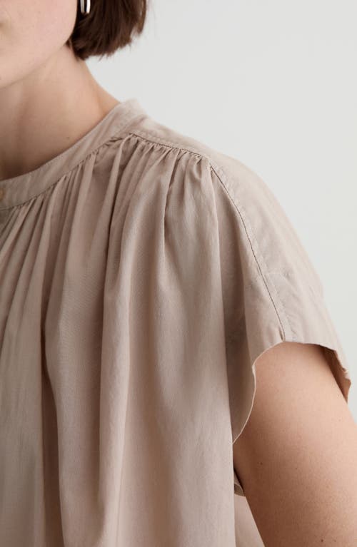 Shop Ag Lotta Shirred Cotton Top