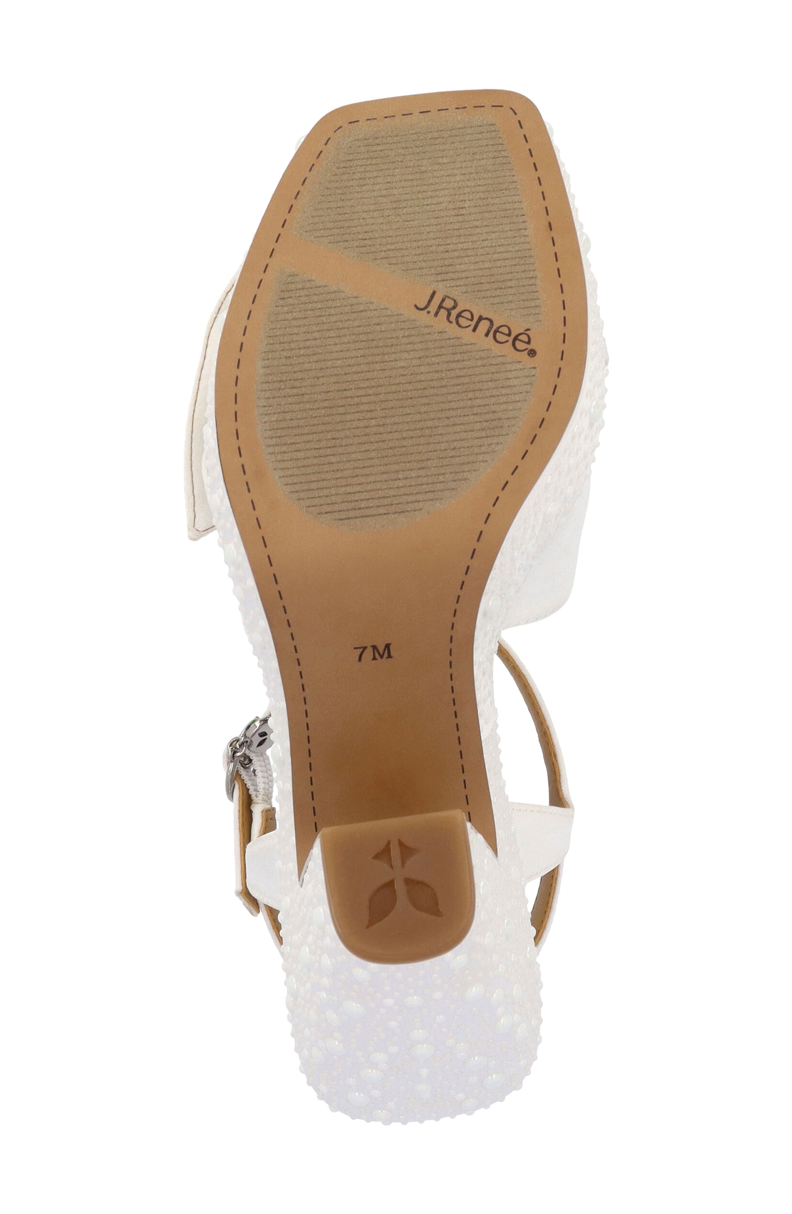 Burkett Ankle Strap Platform Sandal, Alternate, color, WHITE
