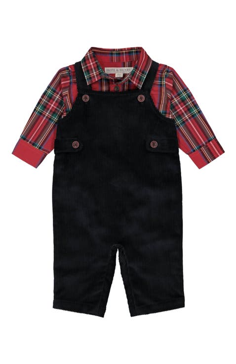 Baby Dapper Overall Set, Infant
