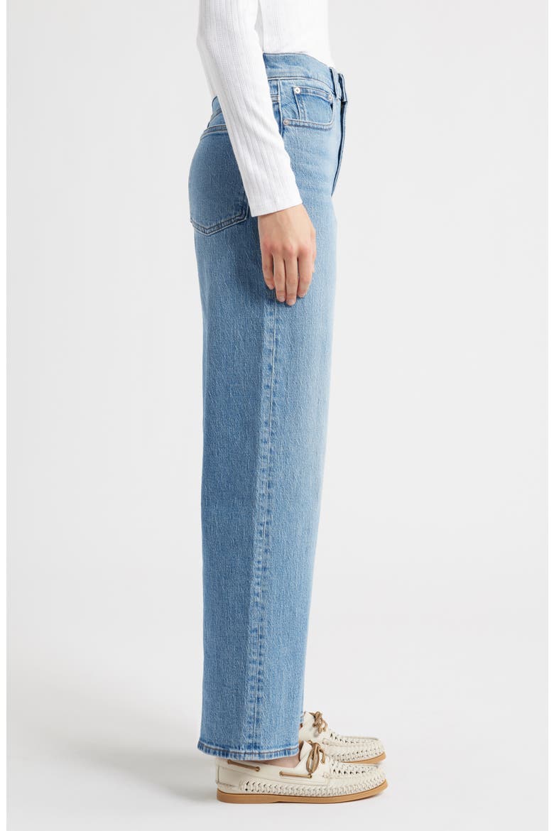Perfect Wide Leg Jeans, Alternate, color, MAYBANK WASH