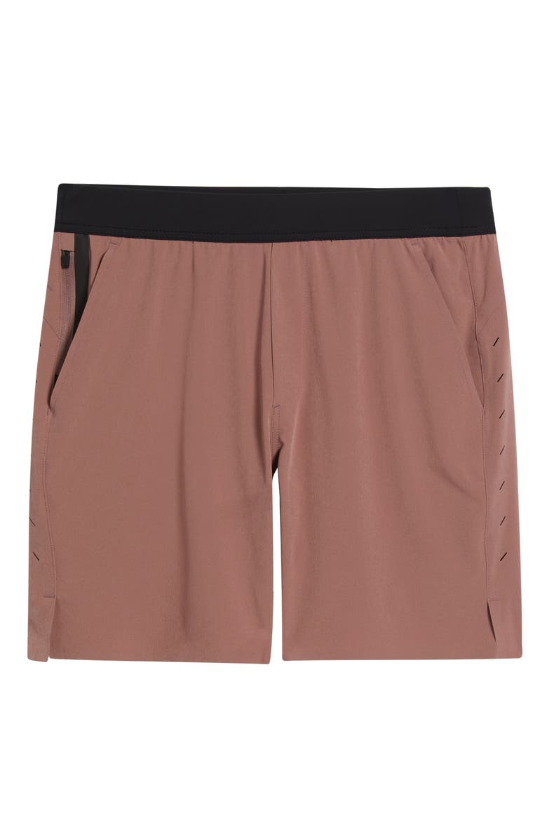 TEN THOUSAND Interval Unlined 7-Inch Training Shorts, Alternate, color, Rose Taupe