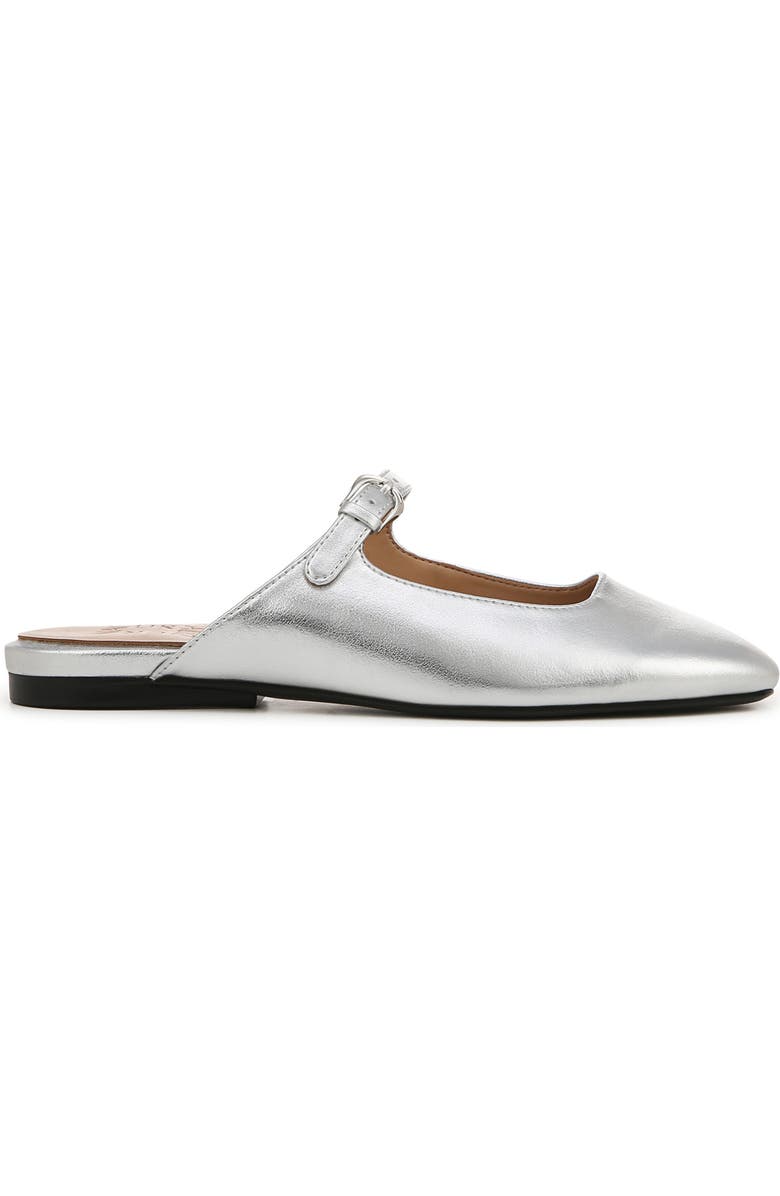 Naturalizer Apple Mary Jane Mule, Alternate, color, Metallic Silver