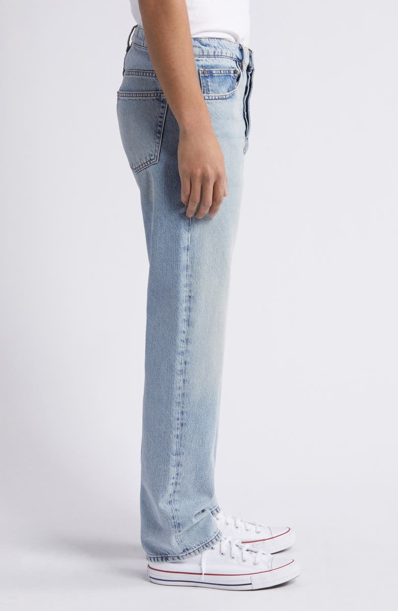 FRAME The Straight Leg Jeans, Alternate, color, North Sea