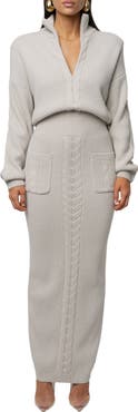 JLUXLABEL Cozy Intentions Ribbed Dress