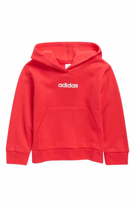 adidas Kids' Logo Fleece Graphic Hoodie