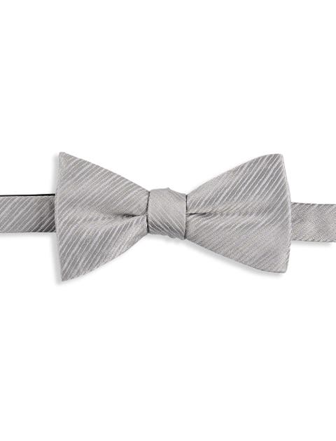 Big 
Tall Striped Bow Tie