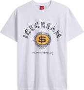 ICECREAM Dollars Cotton Graphic T-Shirt