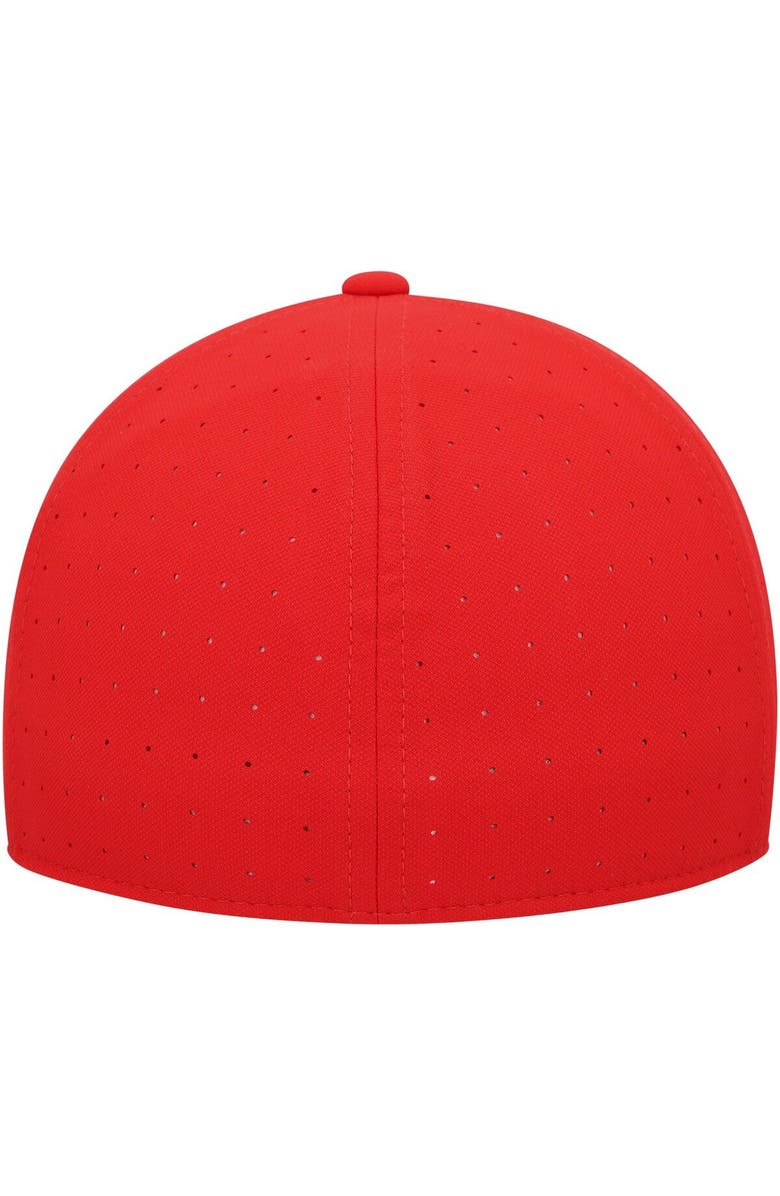 Nike Men's Nike Red Houston Cougars True AeroBill Performance Fitted Hat, Alternate, color, 
