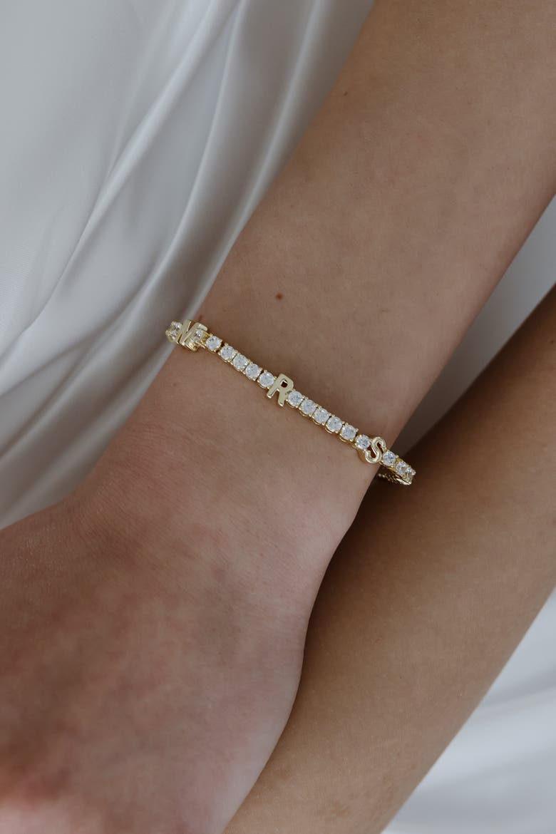Mrs Crystal Bracelet, Alternate, color, Metallic Gold