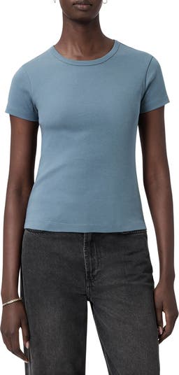 Stevie Cotton Crop T-Shirt