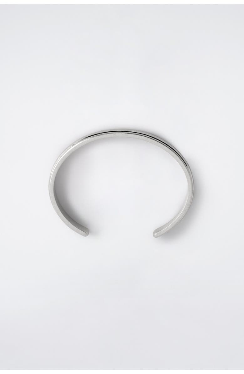 COS Double-Band Cuff, Alternate, color, Silver