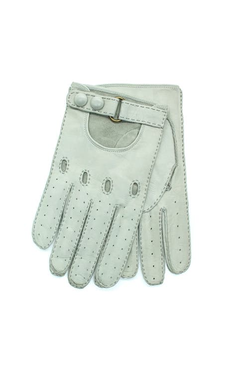 Leather driving gloves