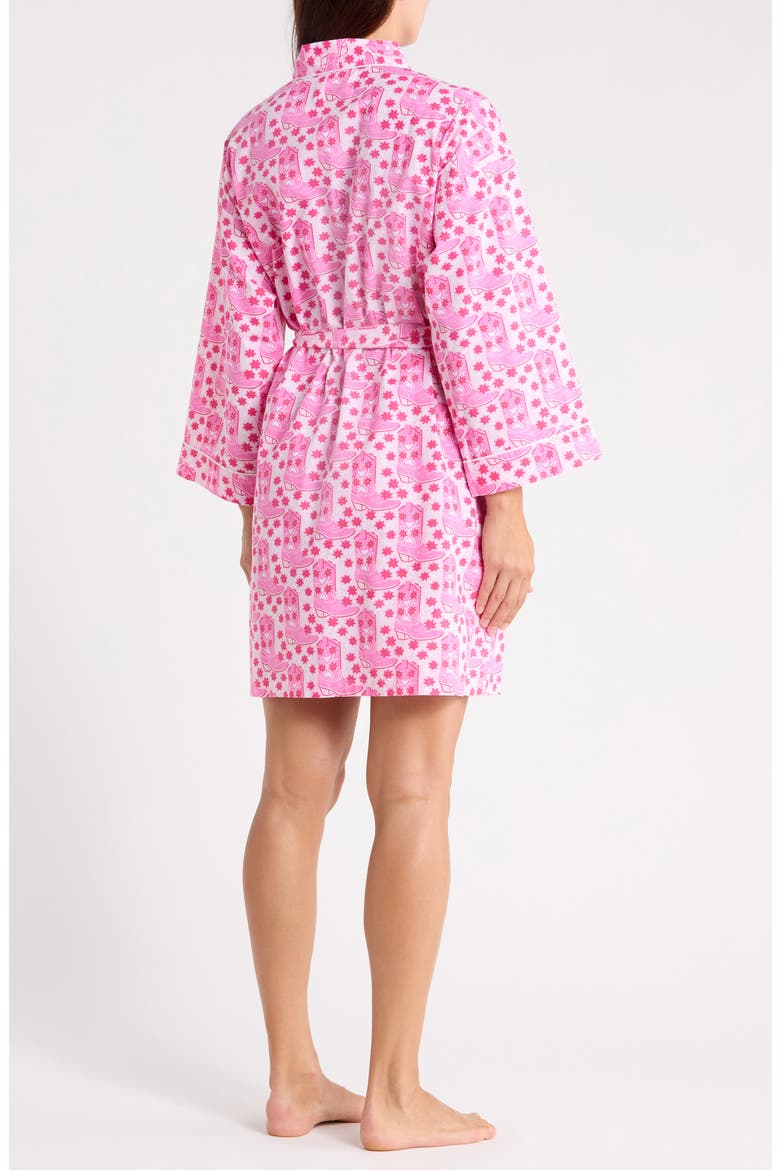 Getting Ready Robe, Alternate, color, PARTY PINK