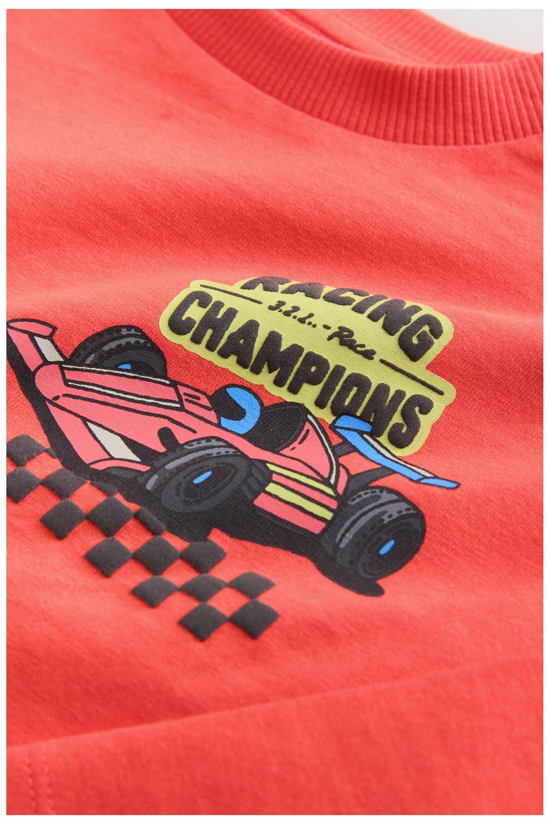Kids' Racing Champion Long Sleeve Graphic T-Shirt, Alternate, color, RED
