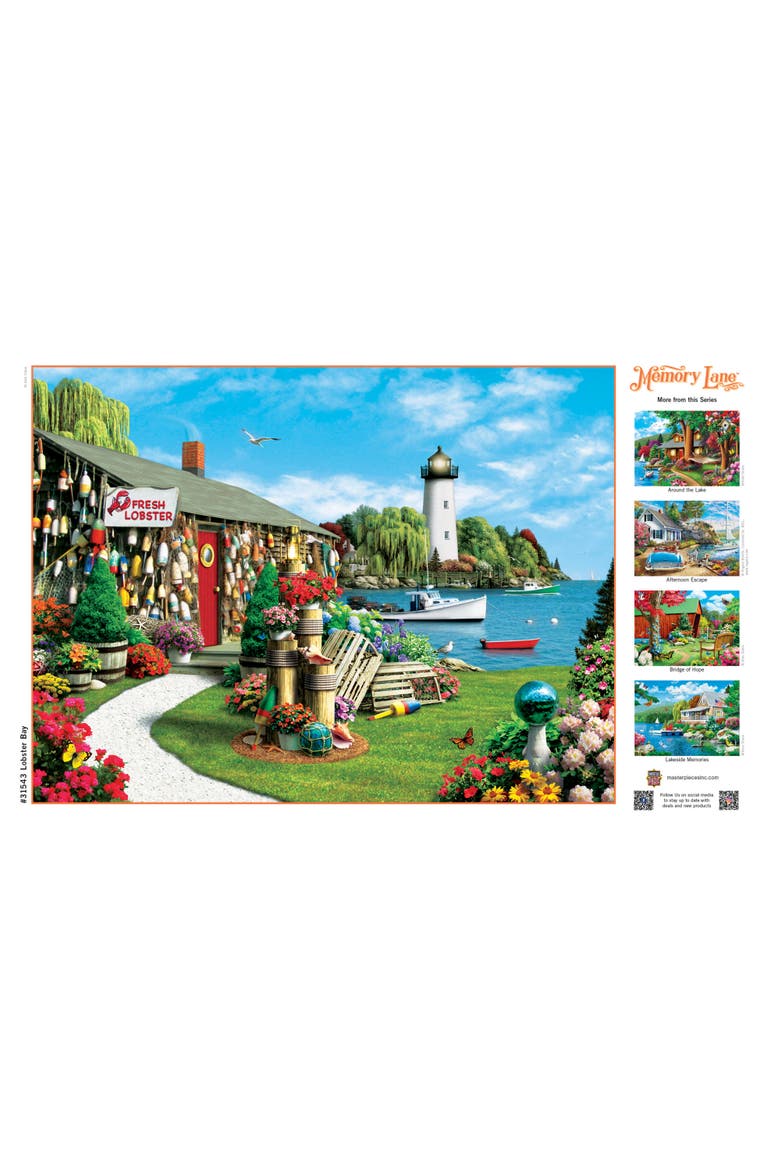 Lobster Bay 300 Piece Jigsaw Puzzle, Alternate, color, Multicolor