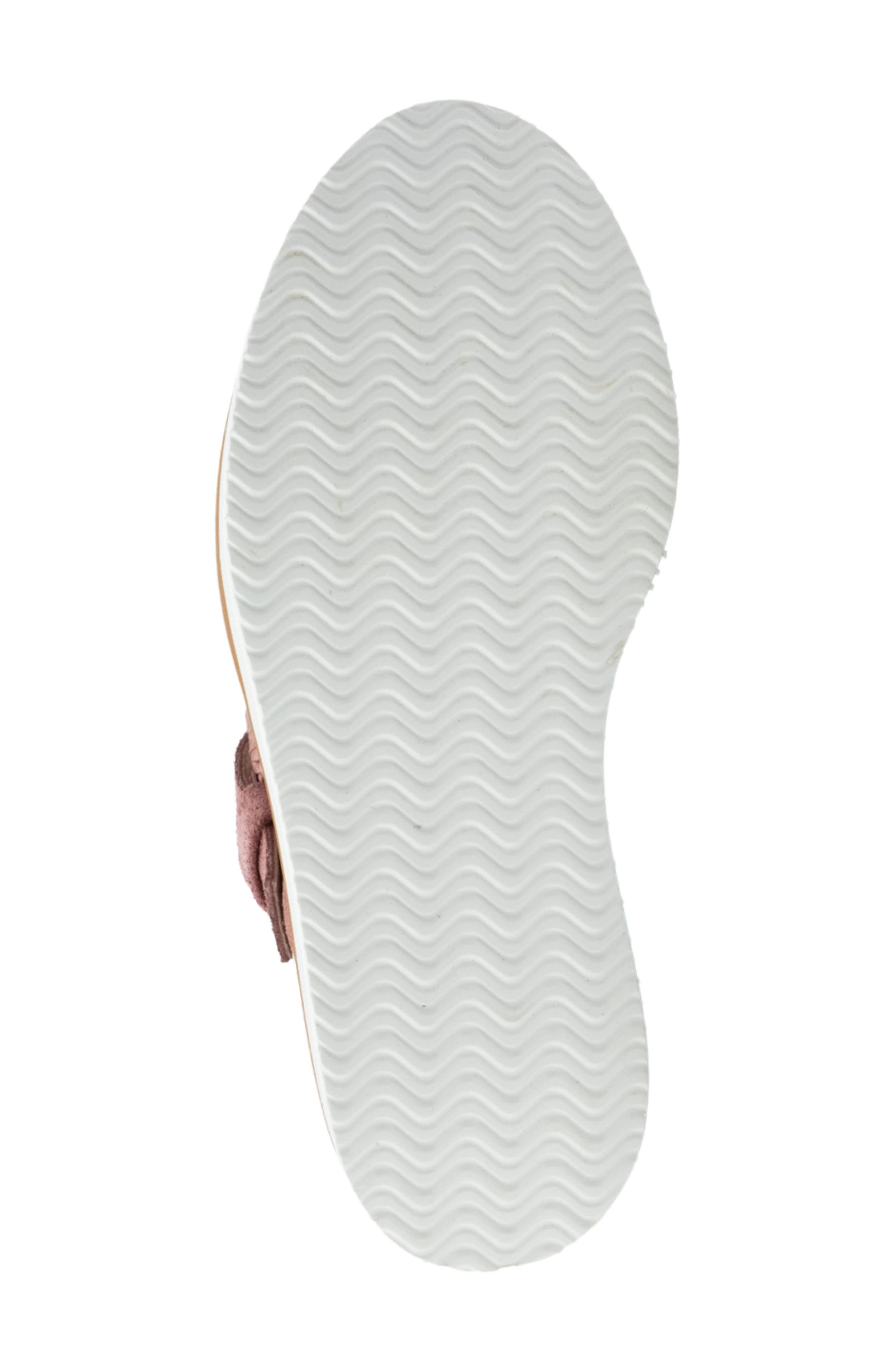 Crepe Platform Sandal, Alternate, color, ROSE SUEDE
