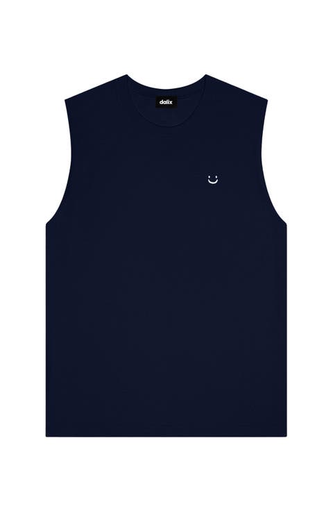 Mens Lil Smile Muscle Tank
